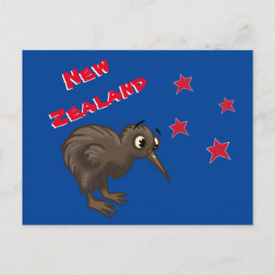 Postal Personalizado Kiwi Bird