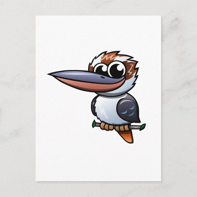 Postal Personalizado Kookaburra (Anverso)