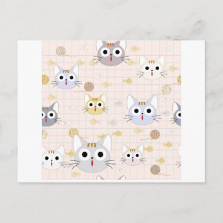 Postal Personalizado lindo gato bebé gatito kitten person