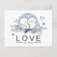 Personalizado Lovebirds Purple Love Boda