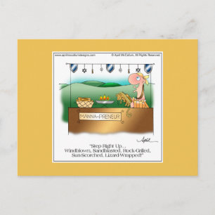 Postal Personalizado MANNA-PRENEUR por April McCal