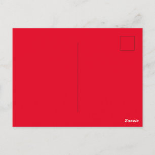 Postal Personalizado marca Red Picture-Perfect Standard