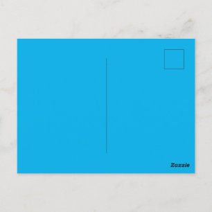 Postal Personalizado marca Sky Blue Picture-Perfect Stand