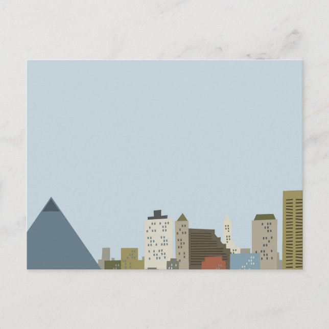 Postal Personalizado Memphis (Anverso)