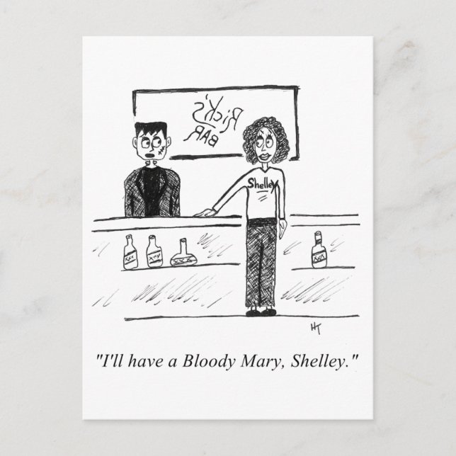 Postal Personalizado mordaza (Anverso)