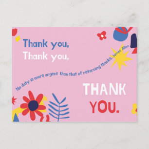Postal Personalizado - Oferta personal Gracias