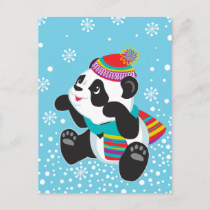 Postal personalizado panda