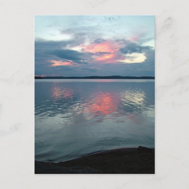 Postal personalizado Pastel Sunset (Anverso)