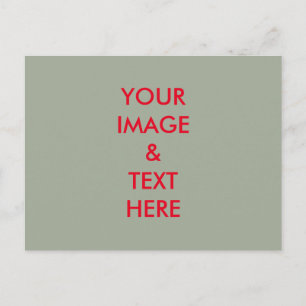 Postal Personalizado personalizado de su propia foto