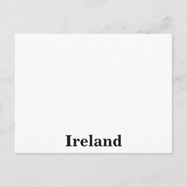 Postal Personalizado personalizado de su propia foto (Anverso)