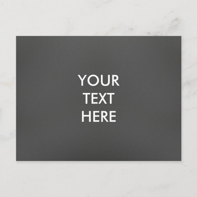 Postal Personalizado personalizado tu fondo de madera (Anverso)