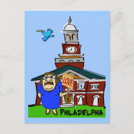 Postal Personalizado Philadelphia LOVE