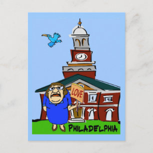 Postal Personalizado Philadelphia LOVE