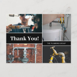 Postal Personalizado Photo Plumbing Nombre comercial Grac