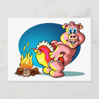 Postal Personalizado Piglet