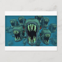 Personalizado Piranhas Fish Personaliza aniversari