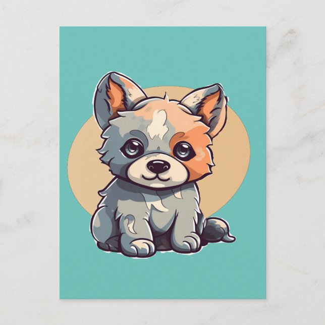POSTAL PERSONALIZADO PUPPY (Anverso)