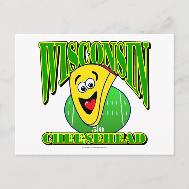 Postal Personalizado QueseHead 2 (Anverso)