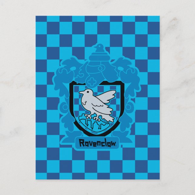 Postal Personalizado Ravenclaw Escudo (Anverso)