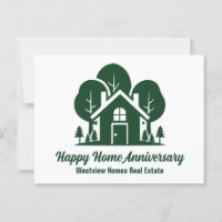 Personalizado Real Estate Company Green Forest Hou