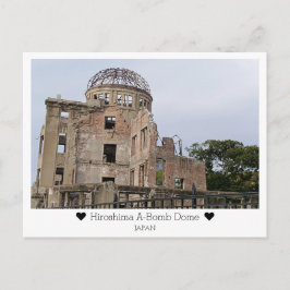Postal Personalizado, Saludos desde Hiroshima, Japón