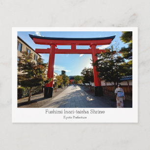 Postal Personalizado, Santuario Fushimi Inari-taisha, Jap