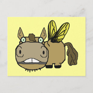 Postal Personalizado Schnozzle Horsefly