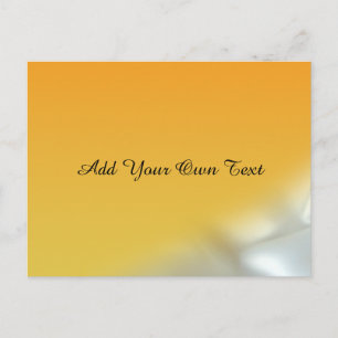 Postal Personalizado Summer Sun Sunset Gracias Postcard