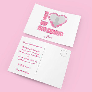 Postal Personalizado Te Amo Mi Novio – Agregar Foto y Nom