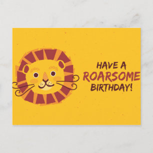 Postal Personalizado - tener un cumpleaños ruidoso