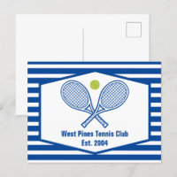 Personalizado Tennis Country Club Blue Striping