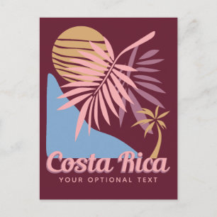 Postal Personalizado Texto Costa Rica