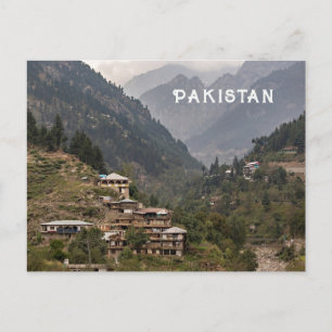 Postal Personalizado Texto Pakistán