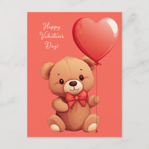 Postal Personalizado Textos Amor Teddy