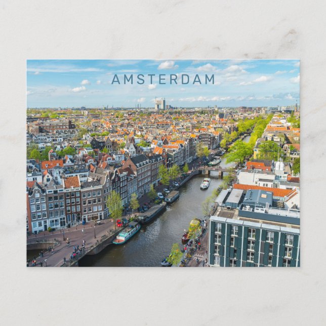 Postal Personalizado Textos Ámsterdam (Anverso)