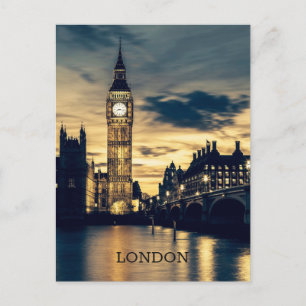 Postal Personalizado Textos Londres