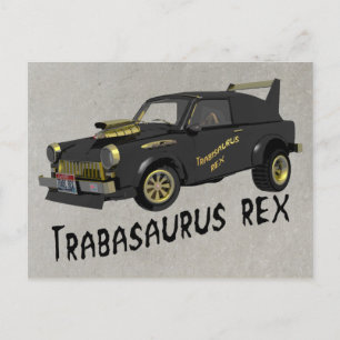 Postal Personalizado Trabant Car de Alemania Oriental