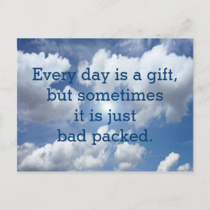 Postal Personalizado tu divertido dicho o sabiduría