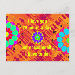 Postal Personalizado tu texto, signo, imagen y fondo
