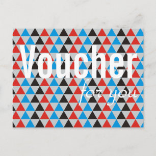 Postal Personalizado tu vale con texto, signo, imagen y r