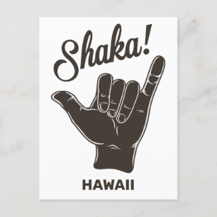 Postal Personalizado Ubicación Shaka