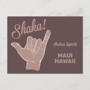 Postal Personalizado Ubicación Shaka