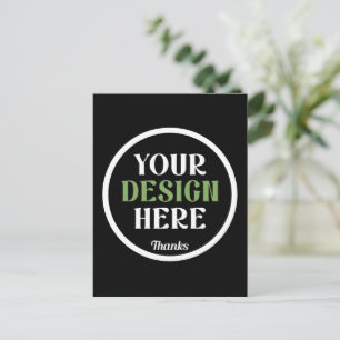 Postal personalizado, único, elegante y minimalista