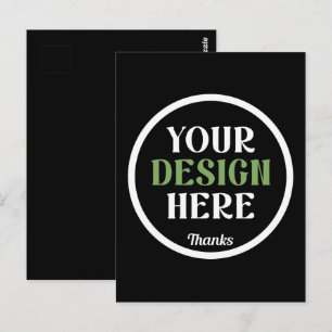 Postal personalizado, único, elegante y minimalista