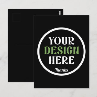 Postal personalizado, único, elegante y minimalista