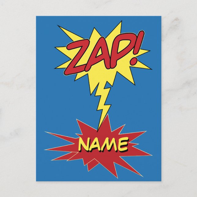 Postal personalizado ZAP (Anverso)