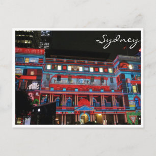 Postal personalizados de casa vívida