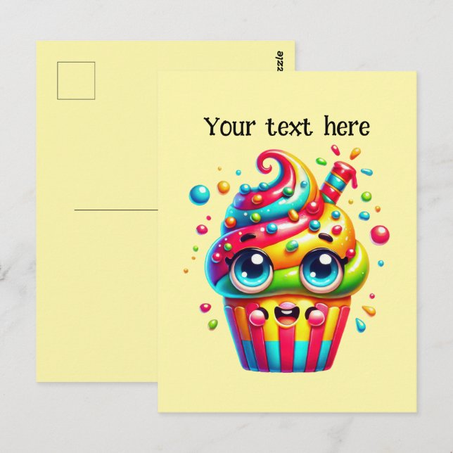 Postal Personalizar de los amantes del quequitos (Anverso / Reverso)