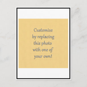 Postal ¡personalizar Esto! Añadir tu arte o fotografía