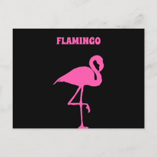 Postal Personalizar Flamingo Rosa